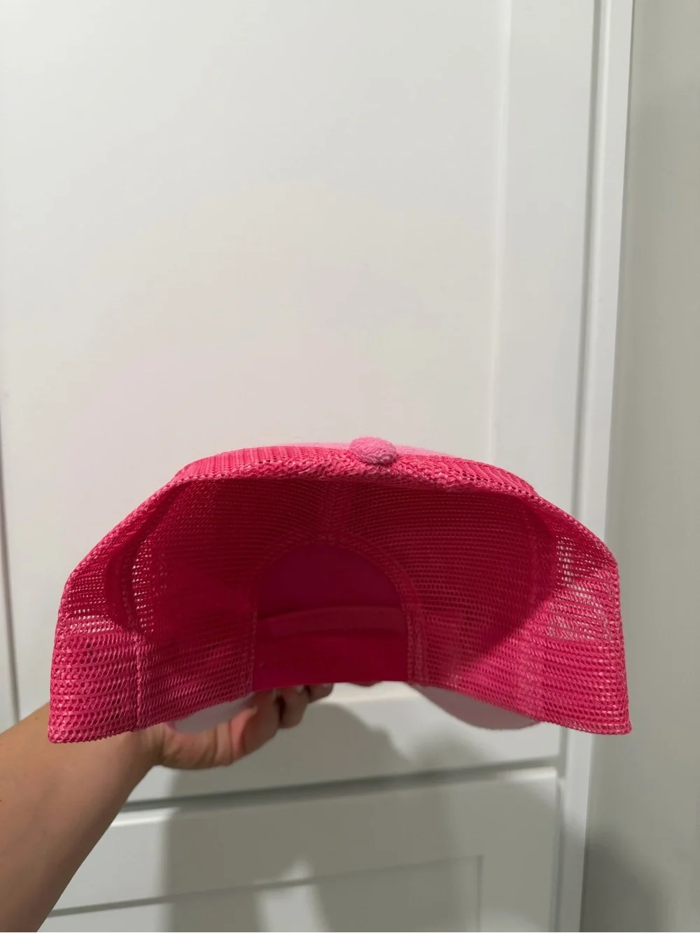 Pink Angel Patch Trucker Hat
